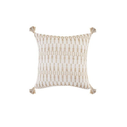20" Ivory Throw Pillow