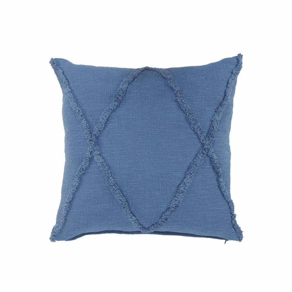 18" Cobalt Throw Pillow — view 1