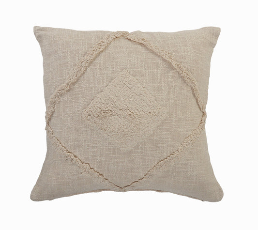 20" X 20" Birch 100% Cotton Geometric Zippered Pillow FurniFindUSA