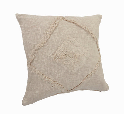 20" X 20" Birch 100% Cotton Geometric Zippered Pillow FurniFindUSA