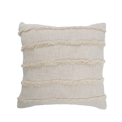 20" X 20" Birch 100% Cotton Zippered Pillow 4.0" (L) x 20.0" (W) x 20.0" (H) FurniFindUSA