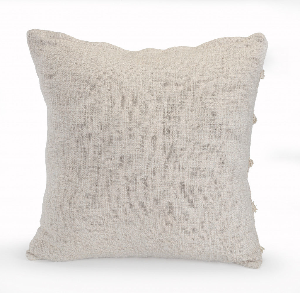 20" X 20" Birch 100% Cotton Zippered Pillow 4.0" (L) x 20.0" (W) x 20.0" (H) FurniFindUSA