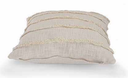 20" X 20" Birch 100% Cotton Zippered Pillow 4.0" (L) x 20.0" (W) x 20.0" (H) FurniFindUSA