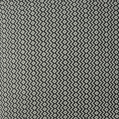 18" X 18" Black 100% Cotton Geometric Zippered Pillow HomeRoots
