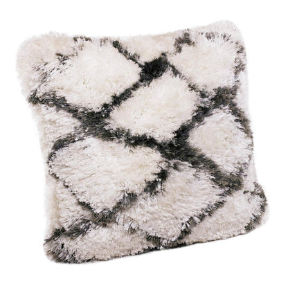 20" Black And White Geometric Throw Pillow HomeRoots