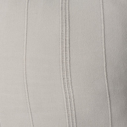 18" X 18" Beige 100% Cotton Zippered Pillow HomeRoots
