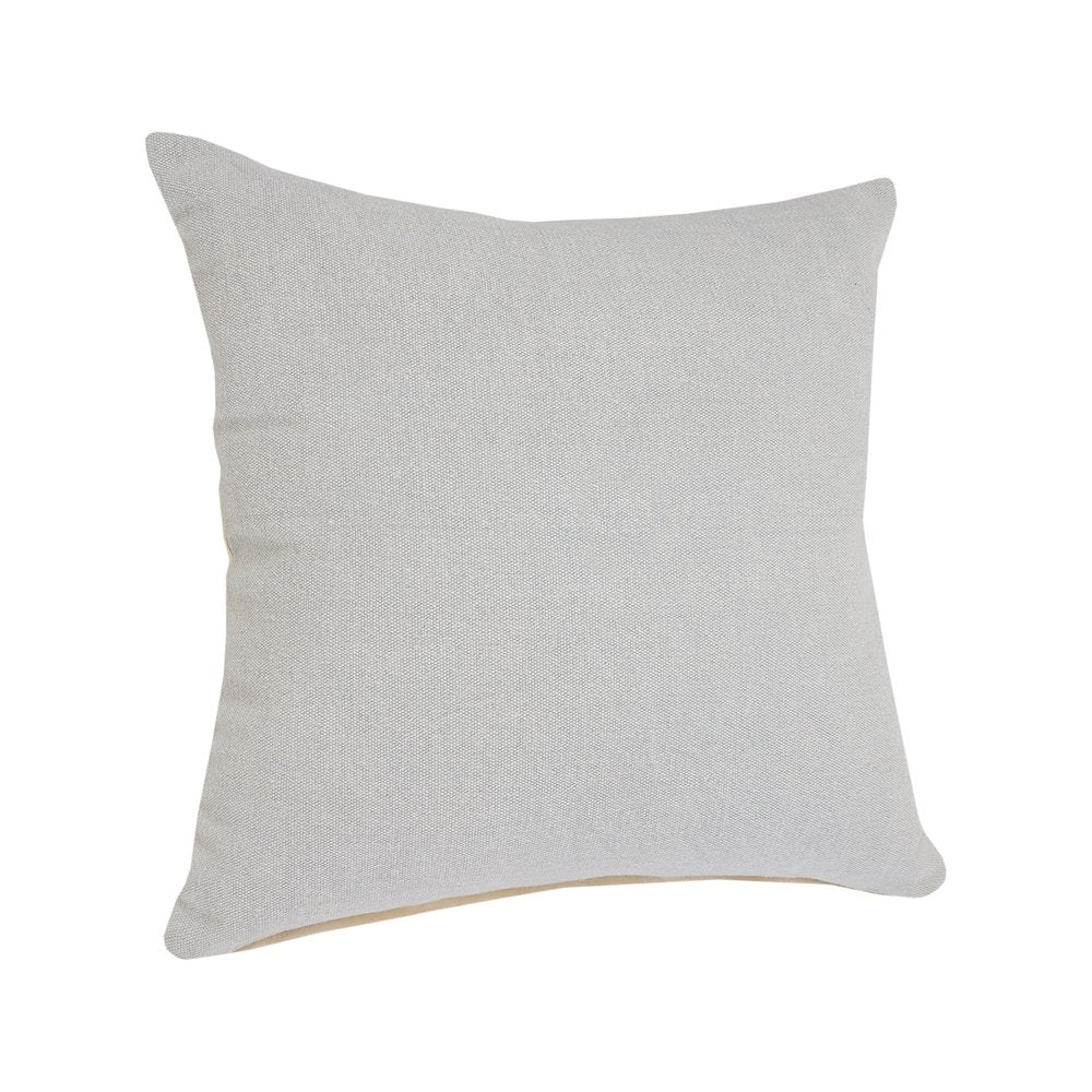 20" Gray Cotton Throw Pillow HomeRoots
