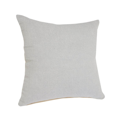 20" Gray Cotton Throw Pillow HomeRoots