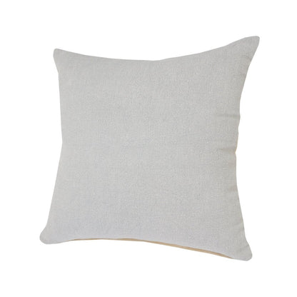 20" Gray Cotton Throw Pillow HomeRoots
