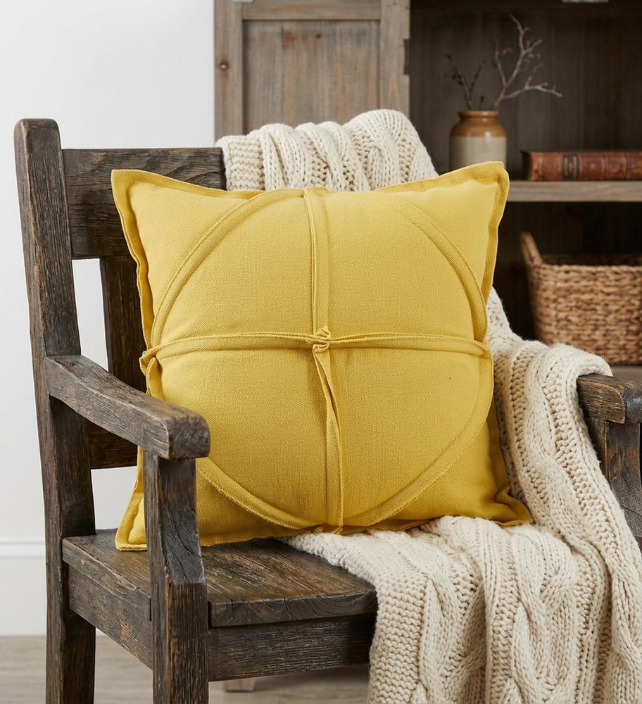 20" Lemon Throw Pillow — view 3