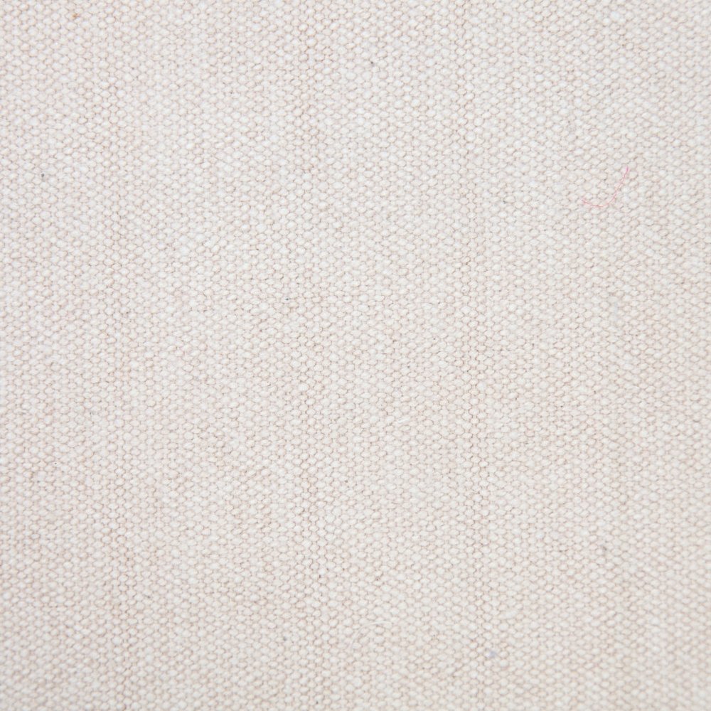 20" X 20" Beige 100% Cotton Zippered Pillow HomeRoots