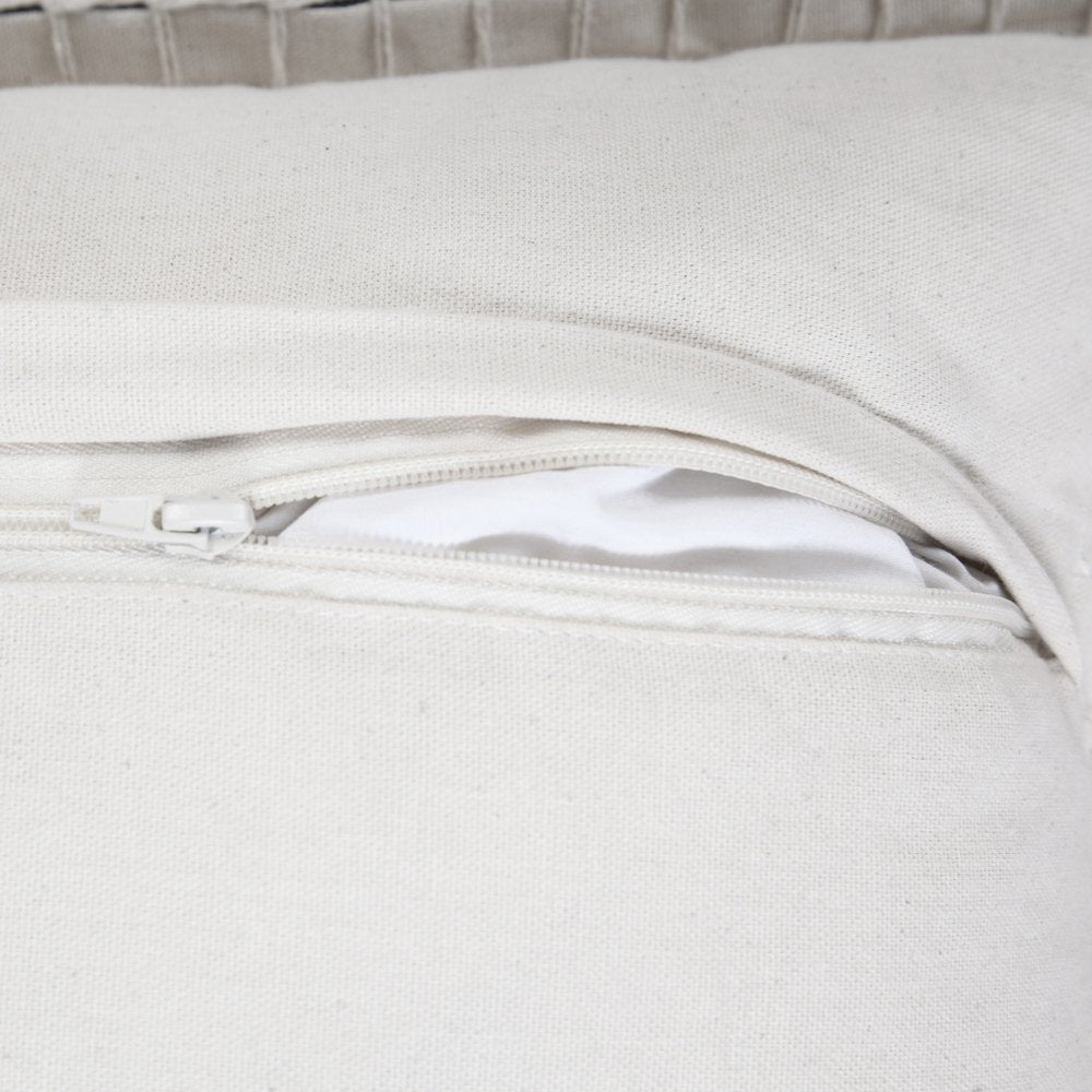 20" Jet Cotton Throw Pillow — view 3