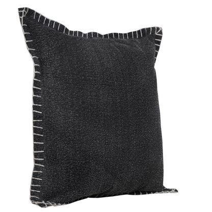 20" Jet Cotton Throw Pillow HomeRoots