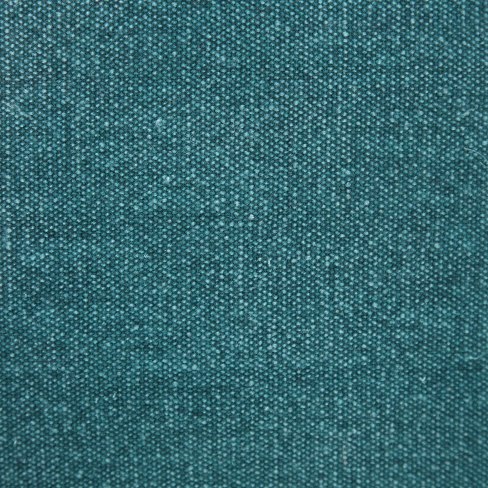 20" X 20" Emerald Green 100% Cotton Zippered Pillow