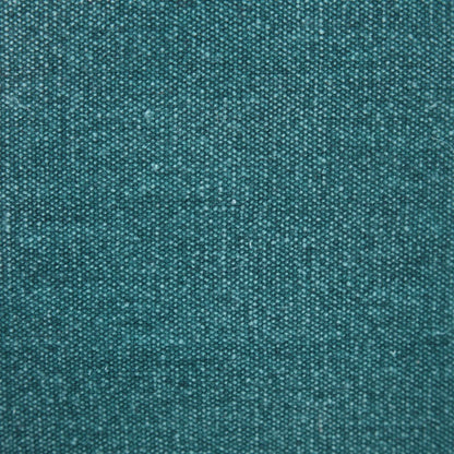 20" X 20" Emerald Green 100% Cotton Zippered Pillow