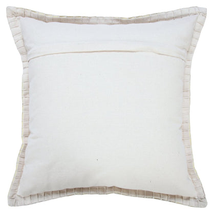 20" Light Yellow Cotton Throw Pillow HomeRoots