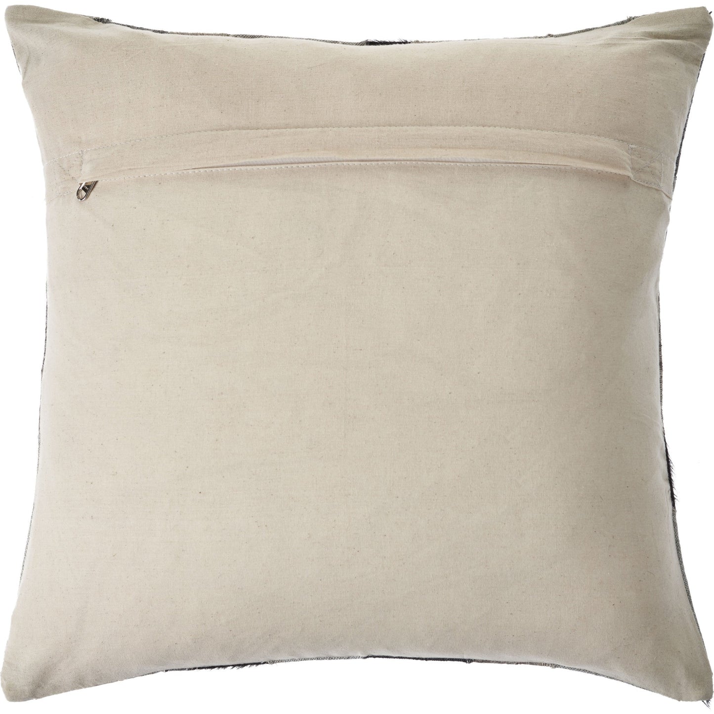 20" X 20" Gray And Brown 100% Wool Chevron Zippered Pillow FurniFindUSA