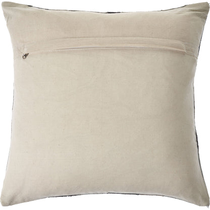 20" X 20" Gray And Brown 100% Wool Chevron Zippered Pillow FurniFindUSA