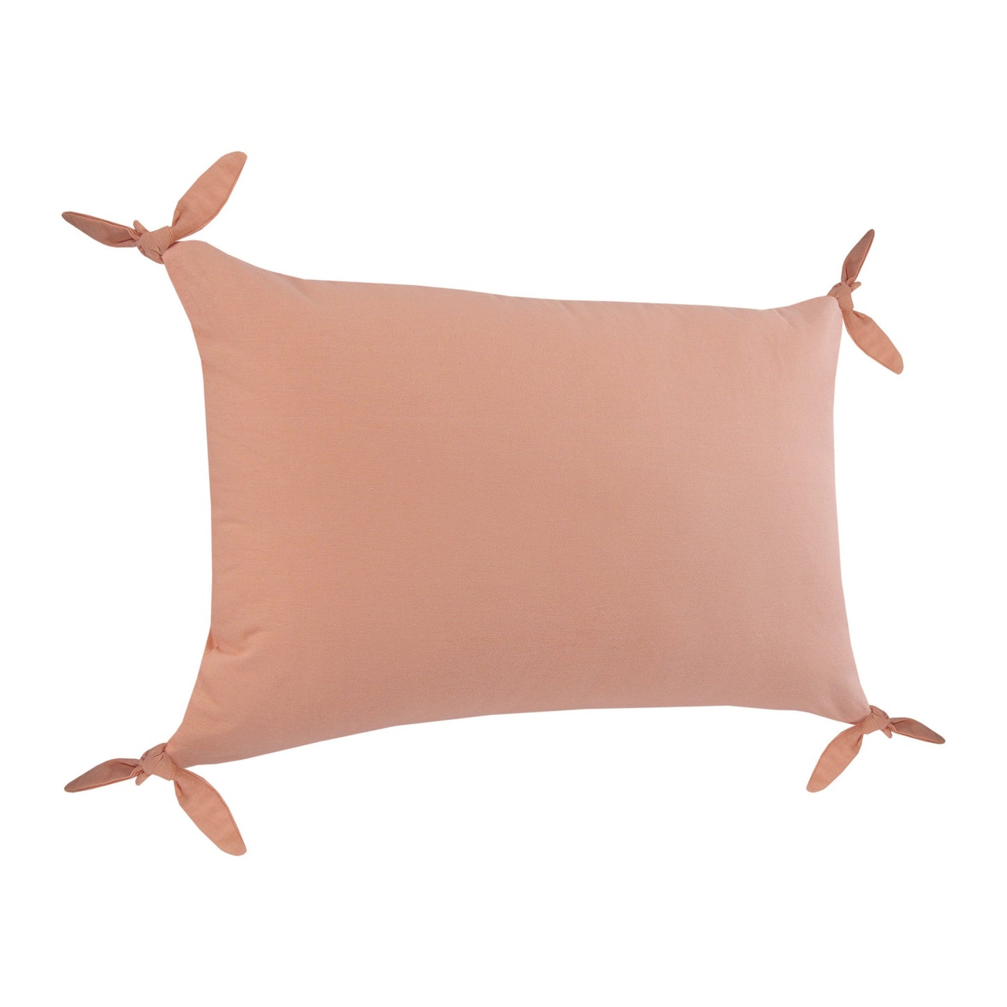 16" X 24" Blush Pink 100% Cotton Zippered Pillow FurniFindUSA