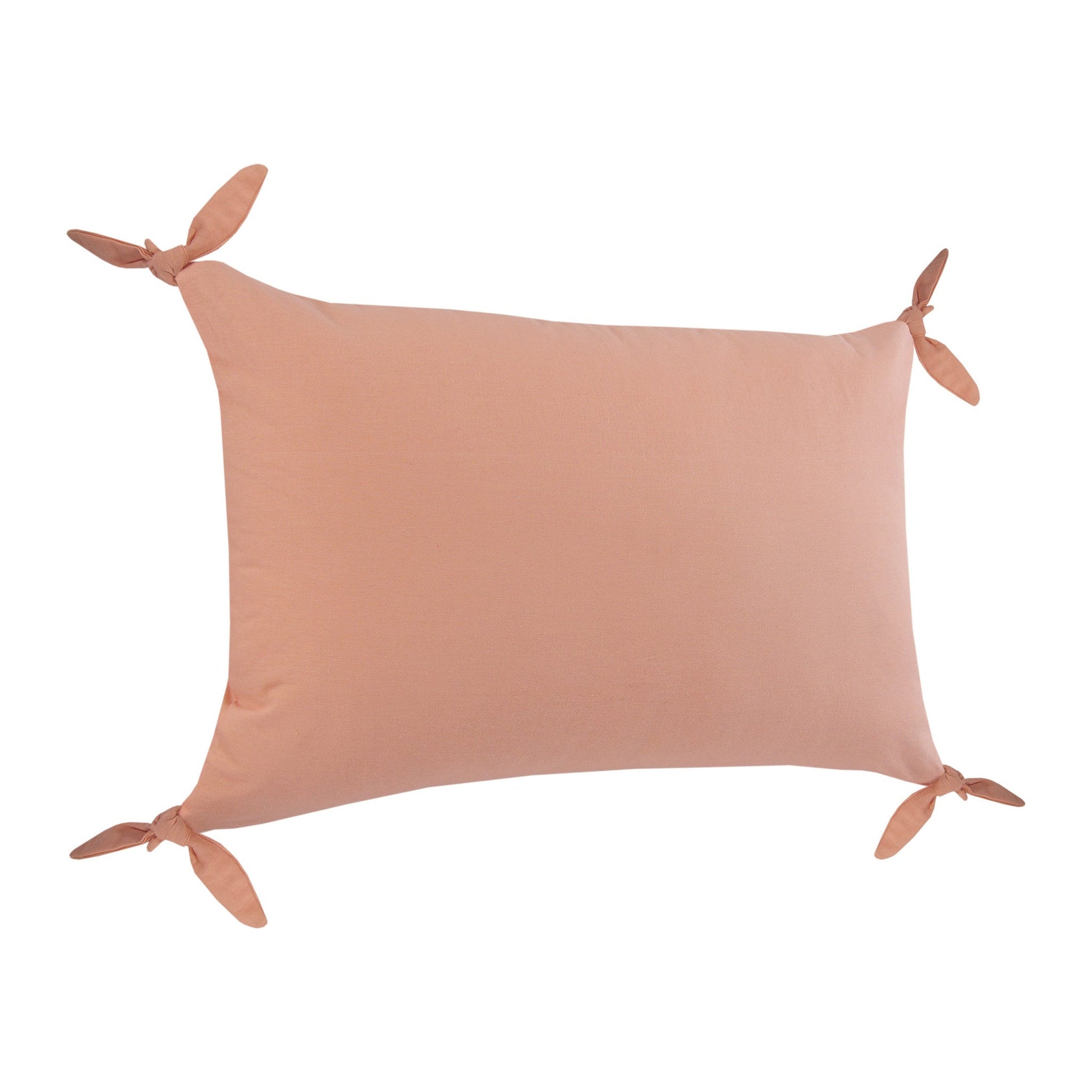 16" X 24" Blush Pink 100% Cotton Zippered Pillow FurniFindUSA