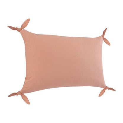 16" X 24" Blush Pink 100% Cotton Zippered Pillow FurniFindUSA