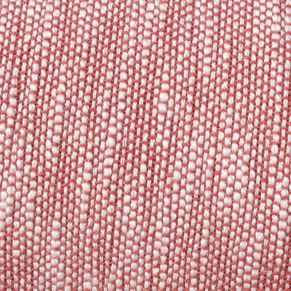 14" X 36" Auburn Red And White 100% Cotton Geometric Zippered Pillow — view 2