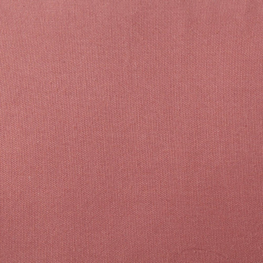 14" X 36" Deep Coral And White 100% Cotton Geometric Zippered Pillow