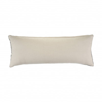 14" X 36" Gray Throw Pillow HomeRoots