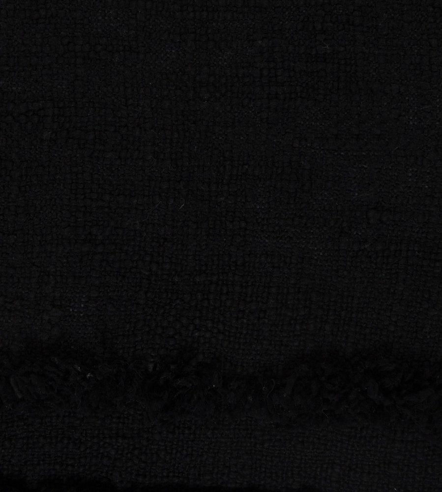 16" X 24" Black 100% Cotton Geometric Zippered Pillow HomeRoots
