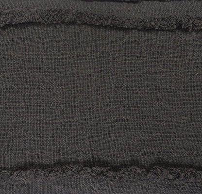 16" X 24" Gray Throw Pillow HomeRoots