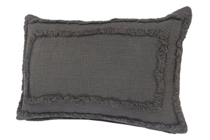 16" X 24" Gray Throw Pillow HomeRoots