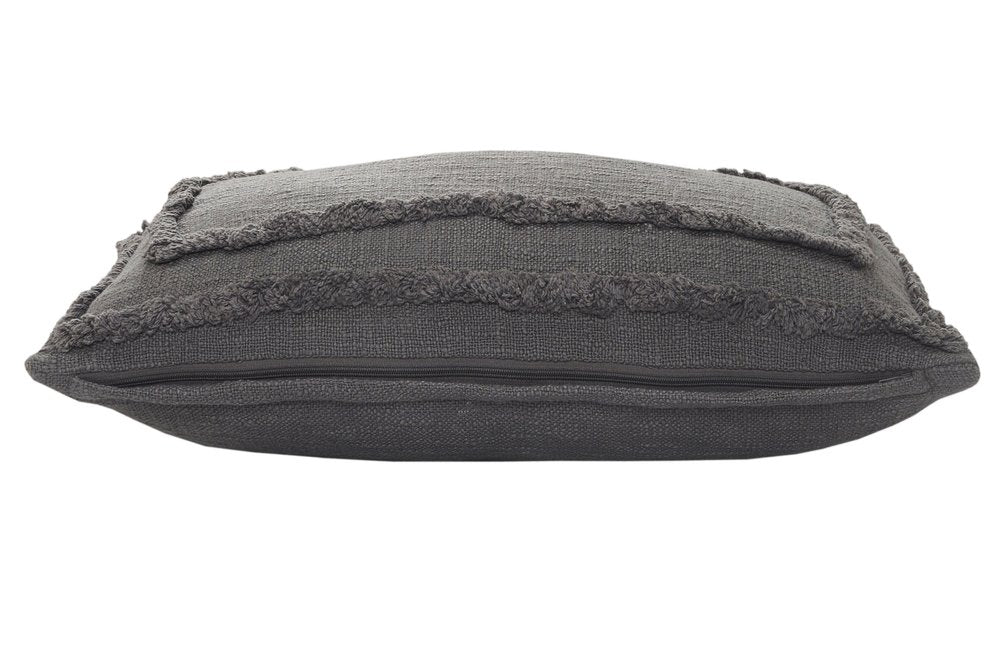 16" X 24" Gray Throw Pillow HomeRoots