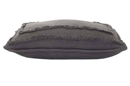 16" X 24" Gray Throw Pillow HomeRoots