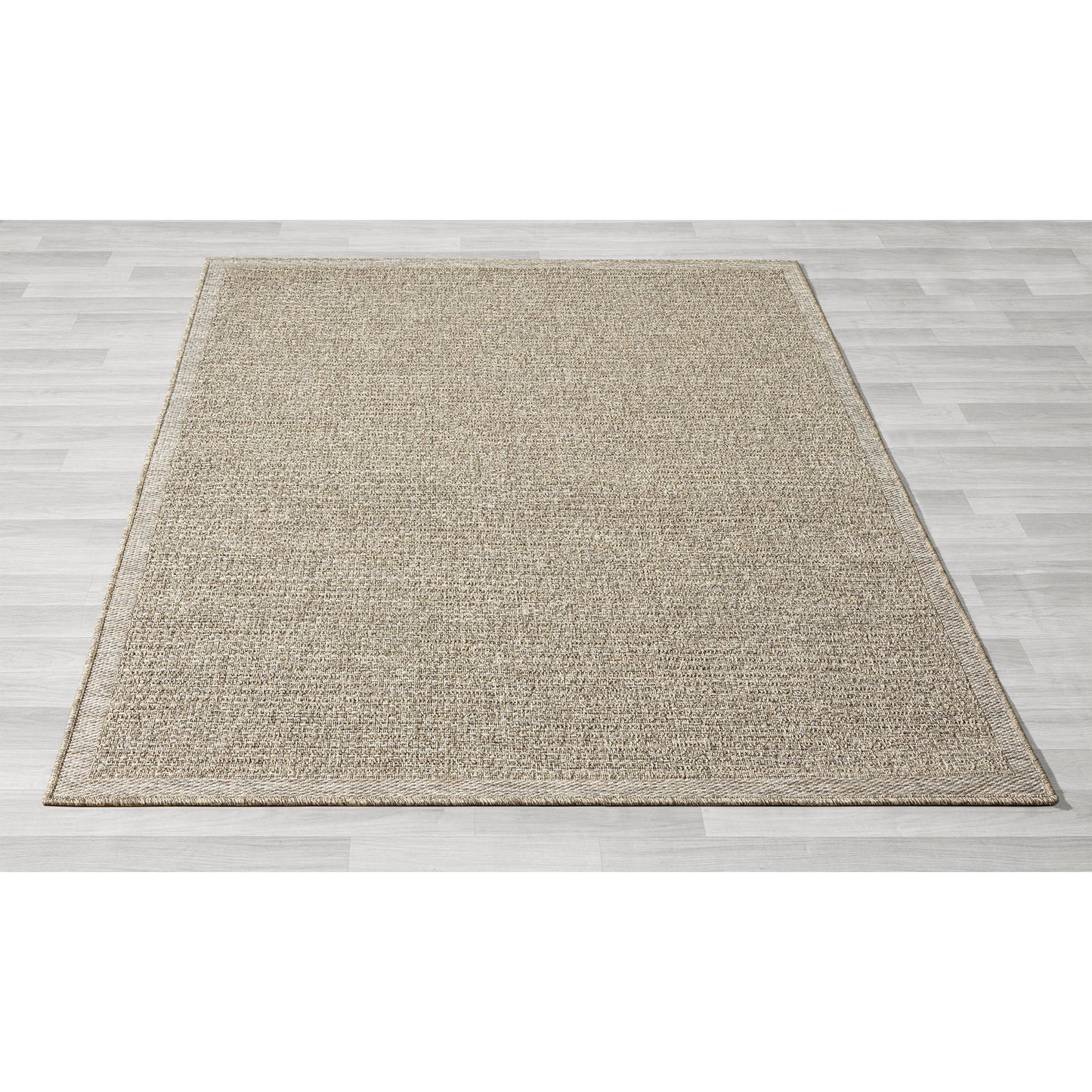 8' X 10' Gray Handmade Indoor Outdoor Area Rug