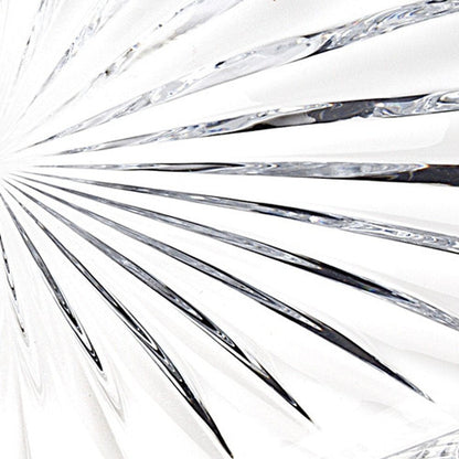 16" Clear Rectangular Crystal Serving Tray HomeRoots