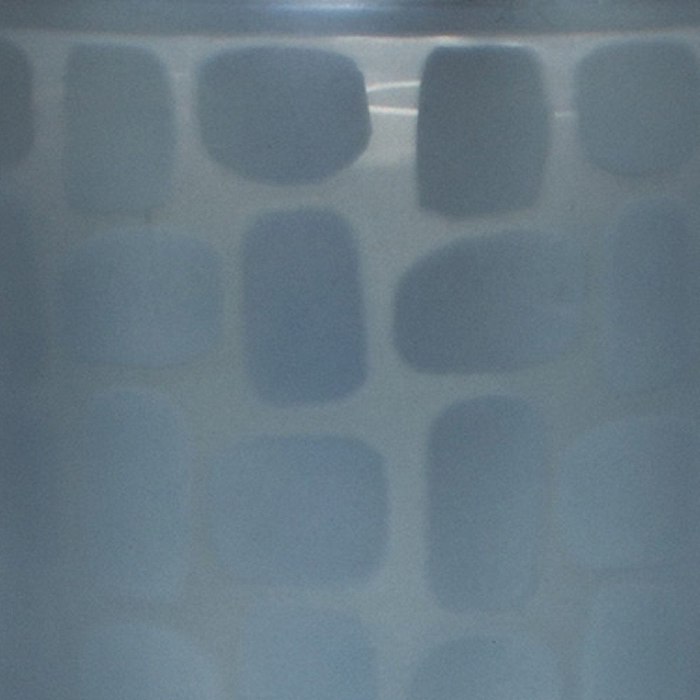 Set of Two Navy Blue Abstract Glass Tabletop Tealight Candle Holders HomeRoots