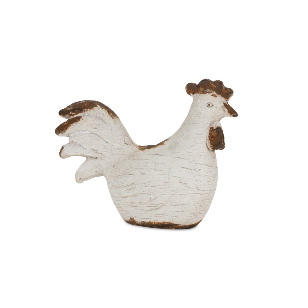 Set of Four Black and White Farm Animal Polyresin Tabletop Candleholders HomeRoots
