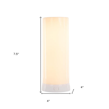 8" Orange Flameless Designer Candle HomeRoots
