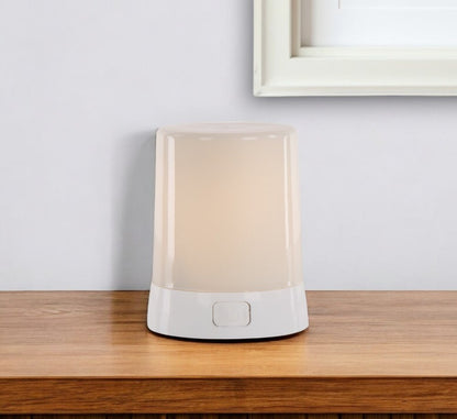 3" White Flameless Designer Candle HomeRoots