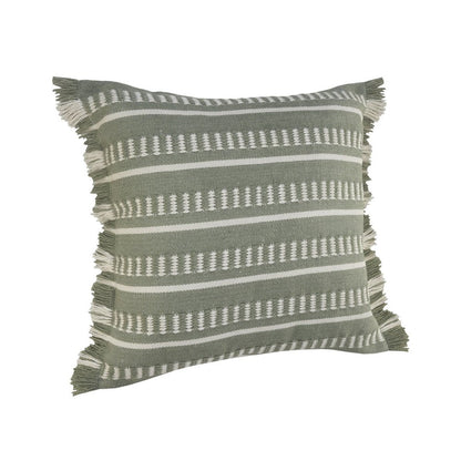 24" X 24" Tan Zippered Coastal Indoor Outdoor Throw Pillow HomeRoots