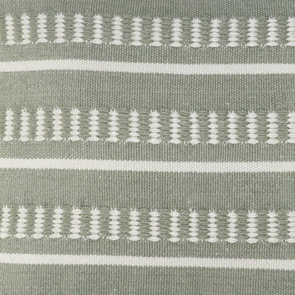 24" X 24" Green Zippered Coastal Indoor Outdoor Throw Pillow HomeRoots