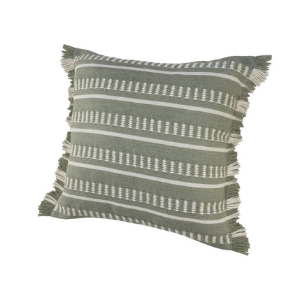 24" X 24" Tan Zippered Coastal Indoor Outdoor Throw Pillow HomeRoots