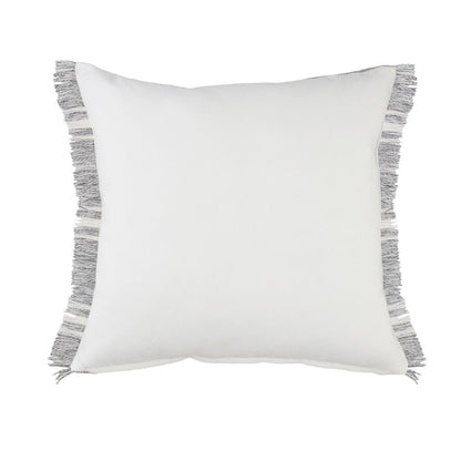 24" X 24" Gray Zippered Geometric Indoor Outdoor Throw Pillow HomeRoots