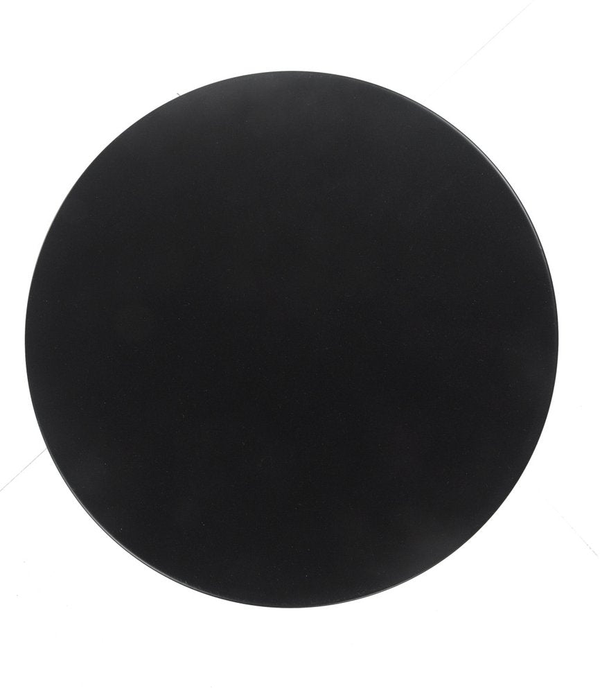 18" Black Iron End Table — view 2