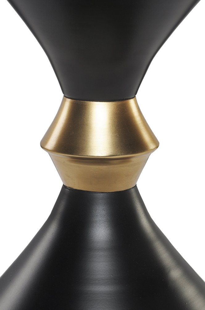 18" Black Iron End Table — view 4