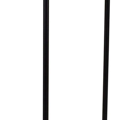 Set of Three 29" Black And Brown Round End Tables HomeRoots