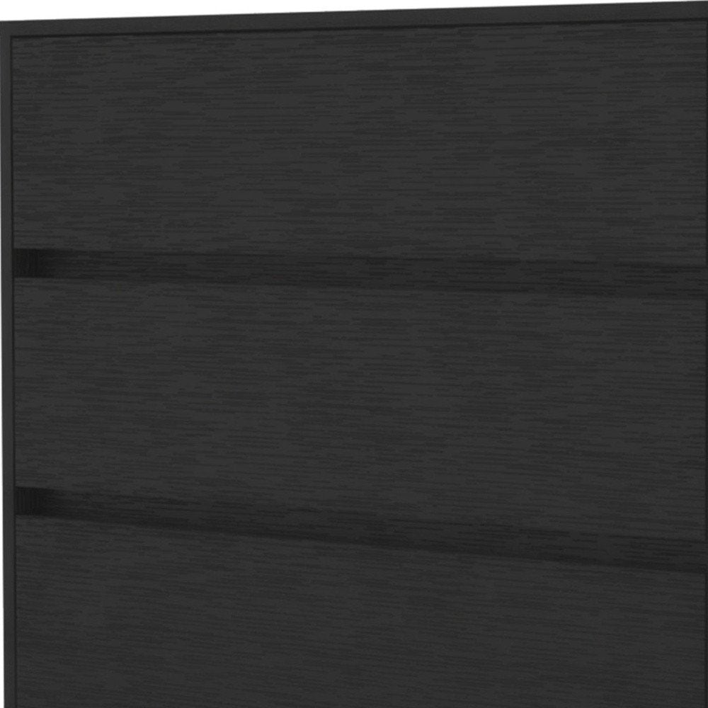 33" White Wood Three Drawer Dresser HomeRoots
