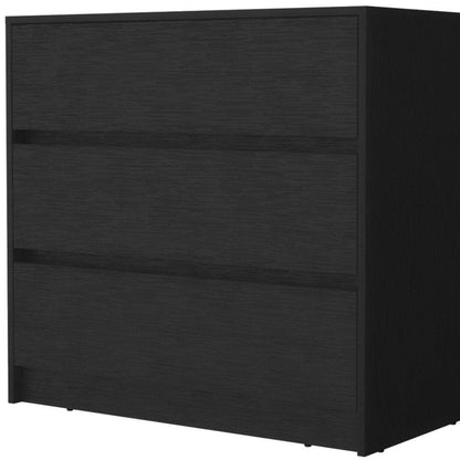 33" White Wood Three Drawer Dresser HomeRoots
