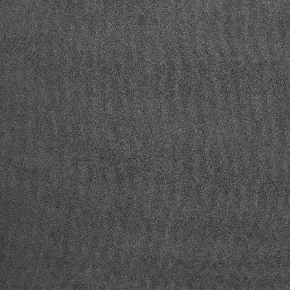 50" Dark Gray And Silver Velvet Tufted Club Chair HomeRoots