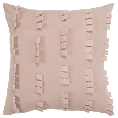 20" Blush Cotton Pillow FurniFindUSA